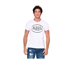 Von Dutch Aaron logo t-shirt white Size S
