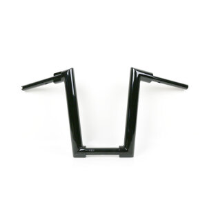 Kodlin, 2" Str8Up handlebar tall 38 cm high. Black