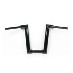Kodlin, 2" Str8Up handlebar tall 38 cm high. Black