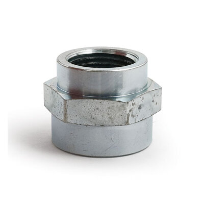 Petcock adapter nut, 3/8 npt to 22mm tanks