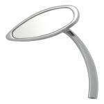 Eye shaped mirror, plain