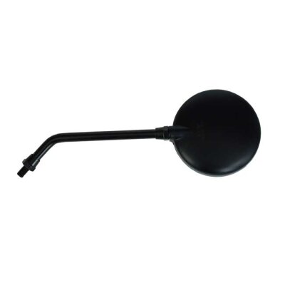 Texas mirror. Black, long stem. left side only