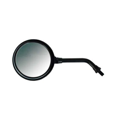 Texas mirror. Black, short stem. left side