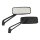 STREET-RAGE MIRROR SET, BLACK
