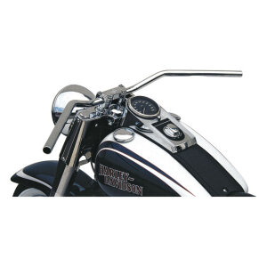 TRW, 1" Flyer Bar handlebar chrome 2" rise ABE