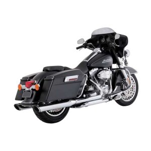 Vance & Hines, 4" Twin Slash Round slip-on...