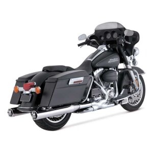 Vance & Hines, Repl. end cap monster round. chrome