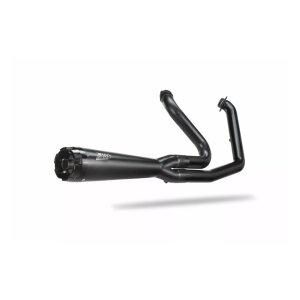 Zard, M8 Softail 2-1 Full kit exhaust system. Black