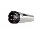 Zard, 2-1 stainless steel M8 Touring exhaust system. Raw