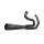 Zard, 2-1 stainless M8 Touring exhaust system. Black