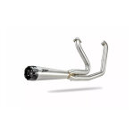 Zard, M8 Softail 2-1 Short Cone exhaust system. Plain