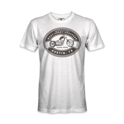 WCC Death Glory Trade-mark T-shirt White Size L