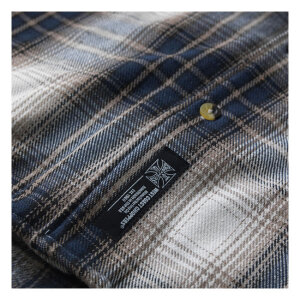 WCC riser shirt brown/blue Size S