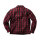 WCC Wool lined Plaidshirt red/black Size S