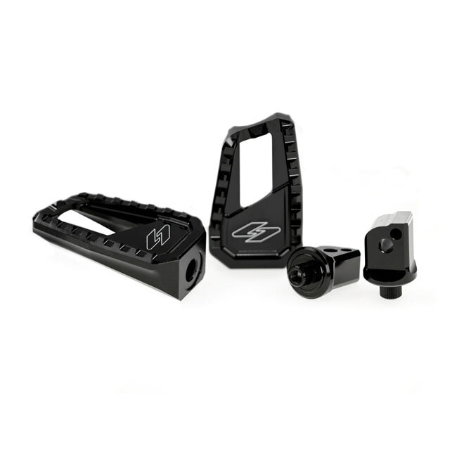 Kraus, Apex Edge Passenger Pegs. Black