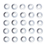 Zinc lockwasher, 5/8 inch - 25 pack