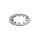 Zinc int. lockwasher, 3/8 inch - 25 pack