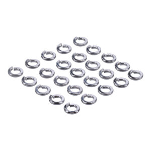 Chrome lockwasher, 7/16 - 25 pack