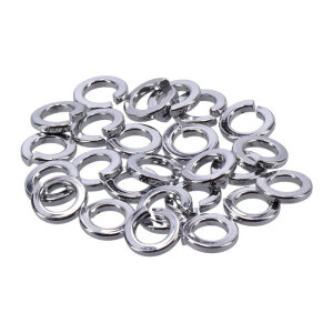Chrome lockwasher, 5/8 inch - 25 pack