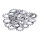 Chrome int. lockwasher, 1/2 inch - 25 pack