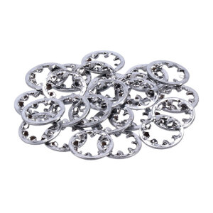 Chrome ext. lockwasher, 5/16 inch - 25 pack