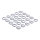 Chrome lock washers M8 - 25 pack