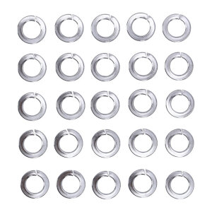Chrome lock washers M10 - 25 pack