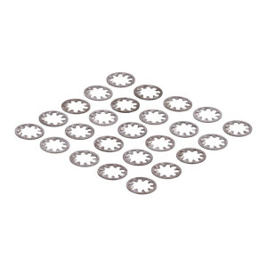 Ss int. lockwasher, #4-25 pack