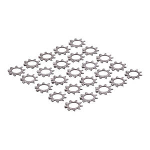 Ss ext. lockwasher, 3/8 inch - 25 pack