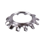 Ss ext. countersunk lockwasher, #8 - 25 pack