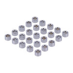 Chrome spacers - 25 pack
