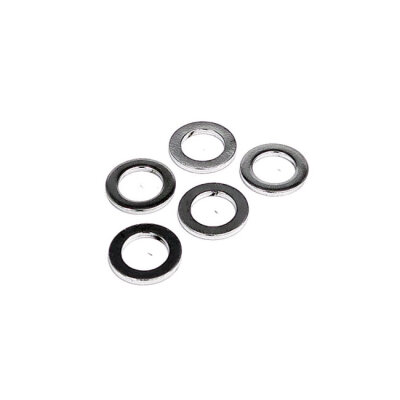 An-small od flatwasher, 1/4 chrome - 25 pack