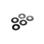 Chrome flat washer 1/2 inch - 25 pack