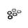 Flatwashers stainless, #10 - 25 pack