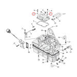 Flat washer zinc plated # 6 - 25 pack