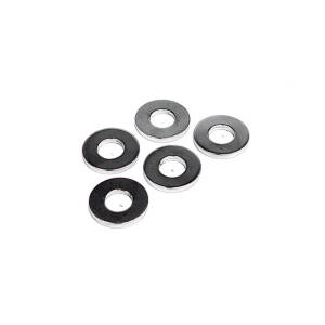 Stainless flat washers M5 - 25 pack