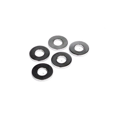 Zinc flat washers M4 - 25 pack