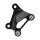 Kraus, 320mm Axial Caliper mount. Left front. Black
