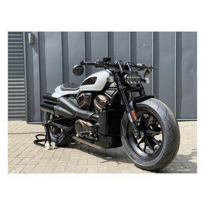 Killer Custom, 1-1/4" Fat Drag handlebar. Black