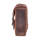 Longride, Mini waxed cotton saddlebag. Marron Brown