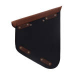 Longride, swingarm bag. Smooth, brown leather