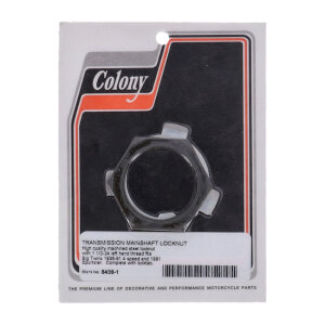 Colony, transmission sprocket nut