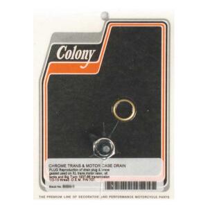 Colony, timing and oil drain plug. 1/2-13. Hex head