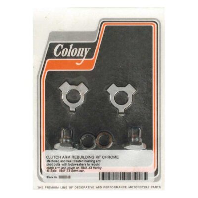 Colony, clutch arm rebuild kit. Chrome