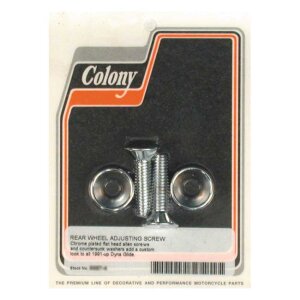 Colony axle adjuster hardware