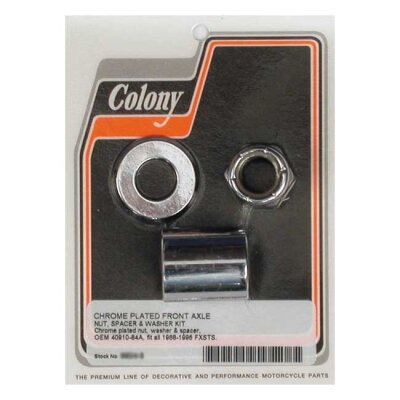 Colony axle spacer kit front, smooth