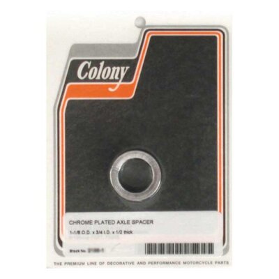 Colony univ. Axle spacer 1/2" long