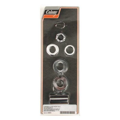 COLONY AXLE SPACER KIT REAR, SMOOTH