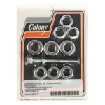 Colony, transmission mount kit. Chrome