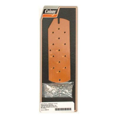 Colony, electrical terminal plate